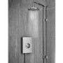Triton 9.5kW Aspirante UNIQ&reg; Electric Shower - Brushed Steel Effect