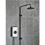 Triton 9.5kW Aspirante UNIQ® Electric Shower - Nickel Effect