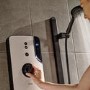 Triton Enlight  9.5kW Thermostatic Electric Shower with Back to Wall Kit - Grey