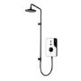Triton - ENlight Electric Shower Black 9.5kW with UNIQ® White Kit