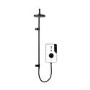 Triton - ENlight Electric Shower Black 9.5kW with UNIQ® White Kit