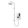 ENlight Thermostatic Electric White 9kW with UNIQ® Chrome