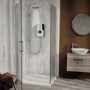 ENlight Thermostatic Electric White 9kW with UNIQ® Chrome