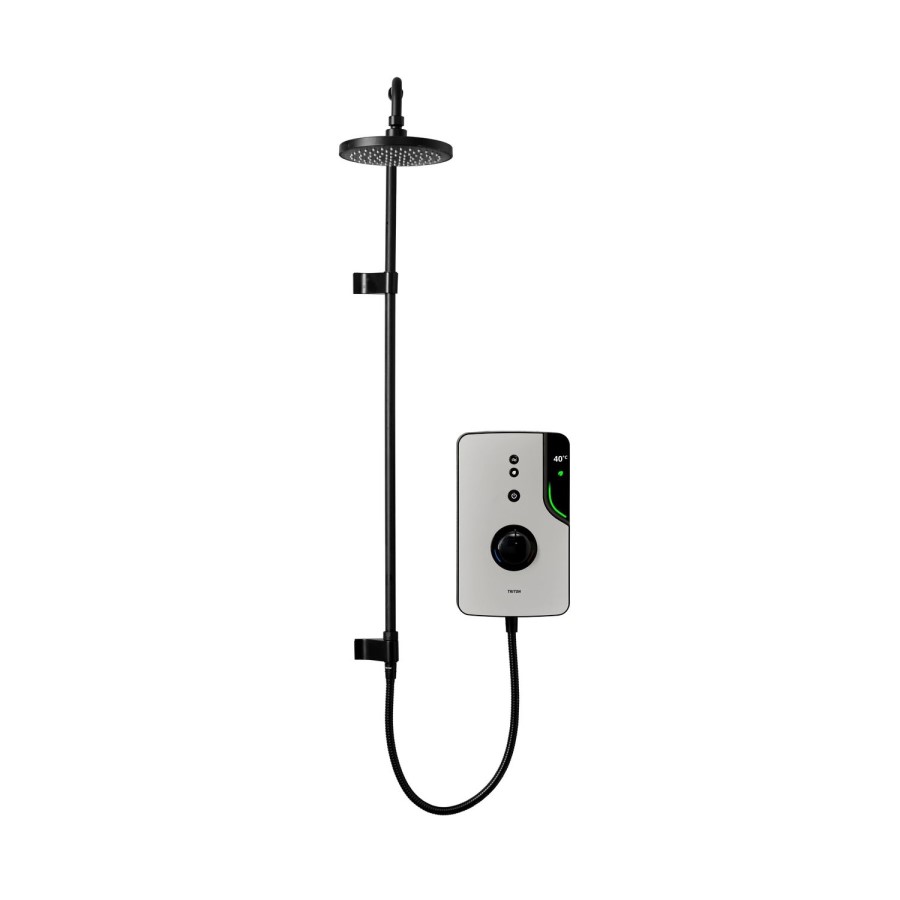 ENlight Thermostatic Electric Black 9kW with UNIQ® Black kit