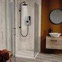 ENlight Thermostatic Electric Black 9kW with UNIQ® Black kit