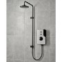 ENlight Thermostatic Electric Black 9kW with UNIQ® Black kit