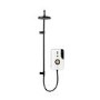 ENlight Thermostatic Electric Brass 9kW with UNIQ® Black kit