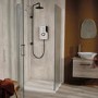 ENlight Thermostatic Electric Brass 9kW with UNIQ® Black kit