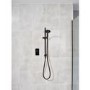Triton ENVi 9.0KW Digital Electric Shower With Inline Wall Fed Shower Kit  - Black