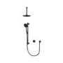 Aqualisa Black Smart Glo Dual Ceiling Mounted Smart Digital Mixer Thermostatic Shower HP/Combi