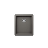 Single Bowl Undermount Grey Granite Kitchen Sink - Rangemaster Schock Greenwich 