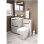 Grey Free Standing Bathroom Vanity Unit & Basin - W900 x H850mm - Oakland