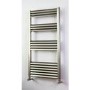 Accuro Korle Champagne Towel Radiator Brushed Aluminium - 1000 x 500mm