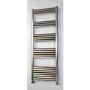 Accuro Korle Champagne Towel Radiator Brushed Aluminium - 1400 x 500mm
