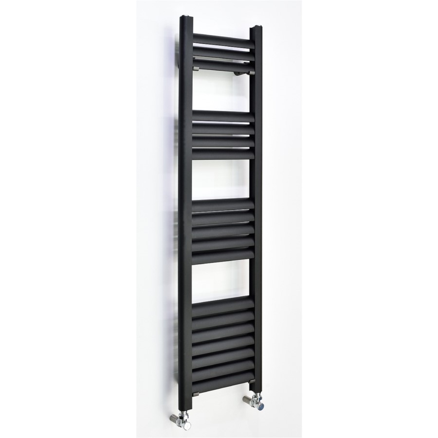 Accuro Korle Champagne Towel Radiator Anthracite - 1200 x 500mm