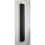 Accuro Korle Black Aluminium Radiator - 2000 x 280mm