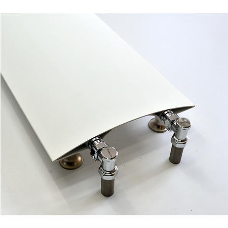 Accuro Korle White Aluminium Radiator - 2000 x 280mm