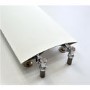 Accuro Korle White Aluminium Radiator - 2000 x 280mm