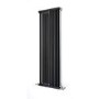 Accuro Korle Aluminium Radiator Anthracite - 1500 x 470mm