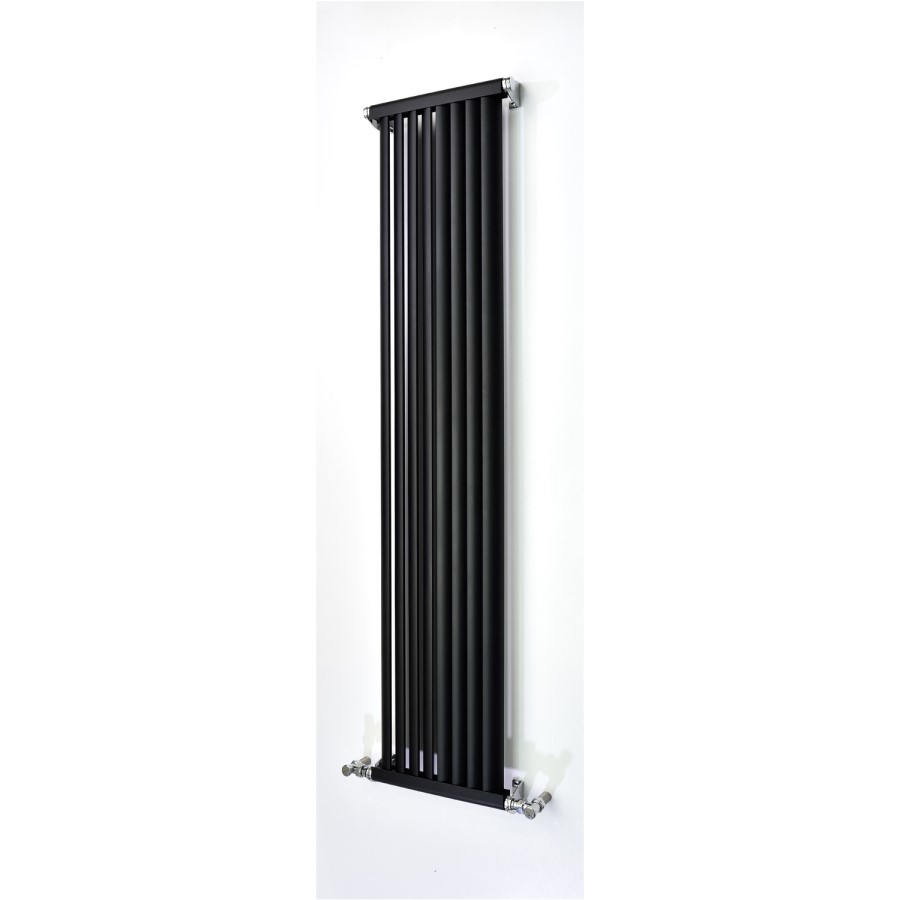 Accuro Korle Aluminium Radiator Anthracite - 1500 x 330mm