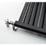 Accuro Korle Aluminium Radiator Anthracite - 1500 x 330mm