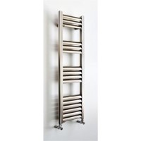 Accuro Korle Champagne Towel Radiator Brushed Aluminium - 1020 x 300mm