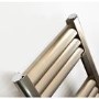 Accuro Korle Champagne Towel Radiator Brushed Aluminium - 1200 x 300mm