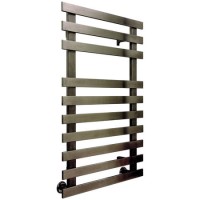 Accuro Korle Brushed Stainless Steel Towel Radiator - 840 x 500mm - 10 Bars Accuro Korle Brushed Stainless Steel Towel Radiator - 840 x 500mm - 10 Bars