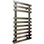 Accuro Korle Brushed Stainless Steel Towel Radiator - 840 x 500mm - 10 Bars