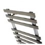 Accuro Korle Brushed Stainless Steel Towel Radiator - 840 x 500mm - 10 Bars