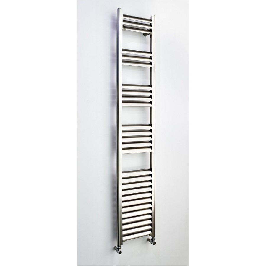 Accuro Korle Champagne Towel Radiator Brushed Aluminium - 1600 x 300mm