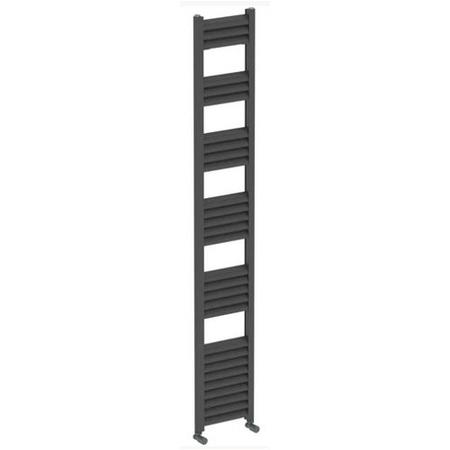 Accuro Korle Champagne Towel Radiator Anthracite - 1800 x 300mm