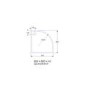 GRADE A1 - 800 x 800 Quadrant Stone Resin Shower Tray - Acrylic Capped