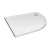 Low Profile Right Hand Offset Quadrant Shower Tray 900 x 800mm Stone Resin - JT
