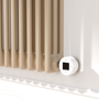 Cleopatra Horizontal Smart Electric Radiator with Wi-Fi Thermostat - 1.2KW - H400xW1190 - Bathroom Safe