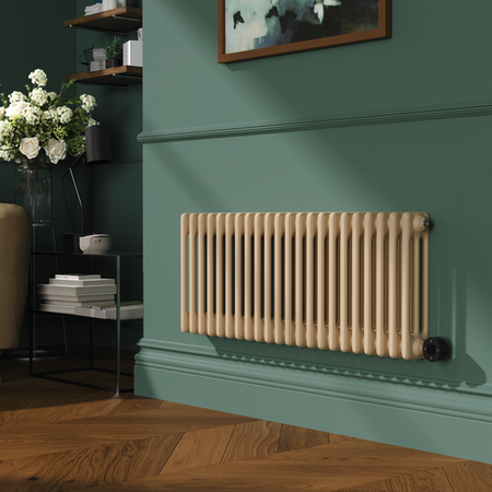 Elk Brown Horizontal Smart Electric Radiator with Wi-Fi Thermostat ...