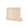 Reggio Elk brown Horizontal Double Column Traditional Radiator 600x830mm 2832 BTU - Cast Iron Style