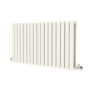 Riace Linen Horizontal Flat Designer Radiator 600x1156mm Double Panel 4370 BTU