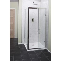Claritas 6mm Glass Easy Clean Hnged Door - 700mm x 1850mm