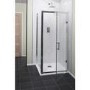 Claritas 6mm Glass Easy Clean Hnged Door - 700mm x 1850mm