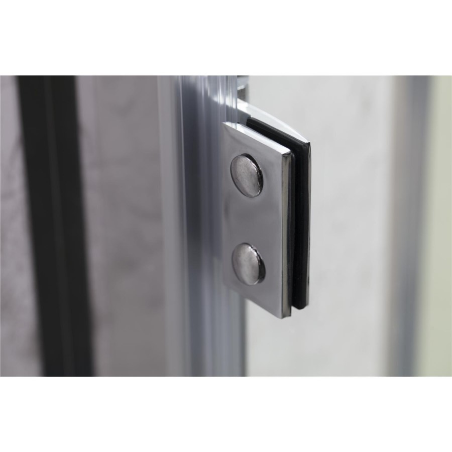 Claritas 6mm Glass Easy Clean Hnged Door - 700mm x 1850mm