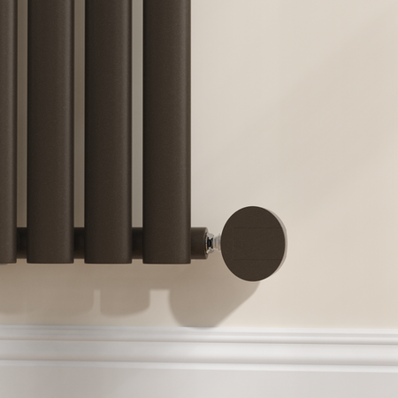 Russet Finish Control Panel Cover for Designer Radiator Heating ...