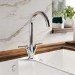 Chrome Dual Lever Kitchen Mixer Tap - Essence Hector