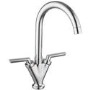 Single Bowl Undermount Stainless Steel Kitchen Sink with Chrome Kitchen Mixer Tap