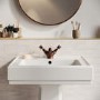 Brushed Bronze Basin Mixer Tap - Helston