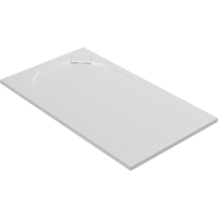 1200x800 Anti-Slip Rectangular Shower Tray 30mm Low-Profile - Slate Cast Marble