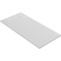 1400x800 Anti-Slip Rectangular Shower Tray 30mm Low-Profile - Slate Cast Marble