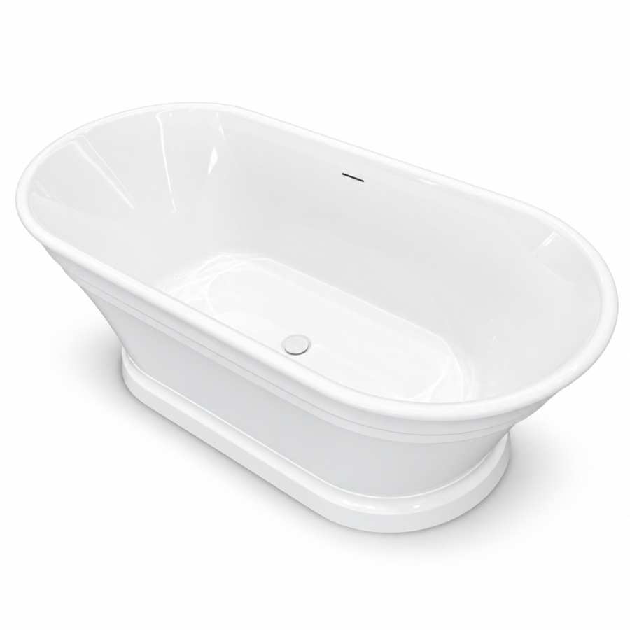 Freestanding Double Ended Bath 1700 x 790mm - Henley