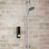 Triton HOME Digital Mixer Shower Pumped All-in-One Ceiling Pack with Riser Rail Low Pressure Gravity