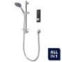 Triton HOME Digital Mixer Shower All-in-One Ceiling Pack with Riser Rail High Pressure